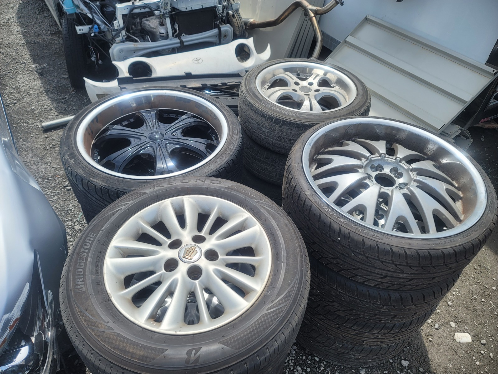 MIX ALL SIZE TIRES GOOD