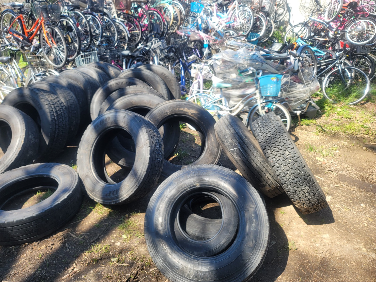MIX ALL SIZE TIRES GOOD