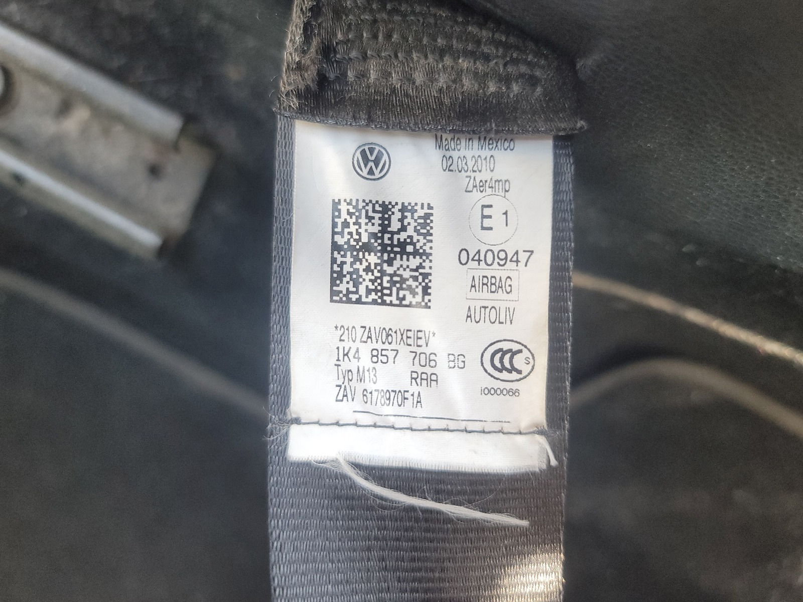 2010 VOLKSWAGEN GOLF