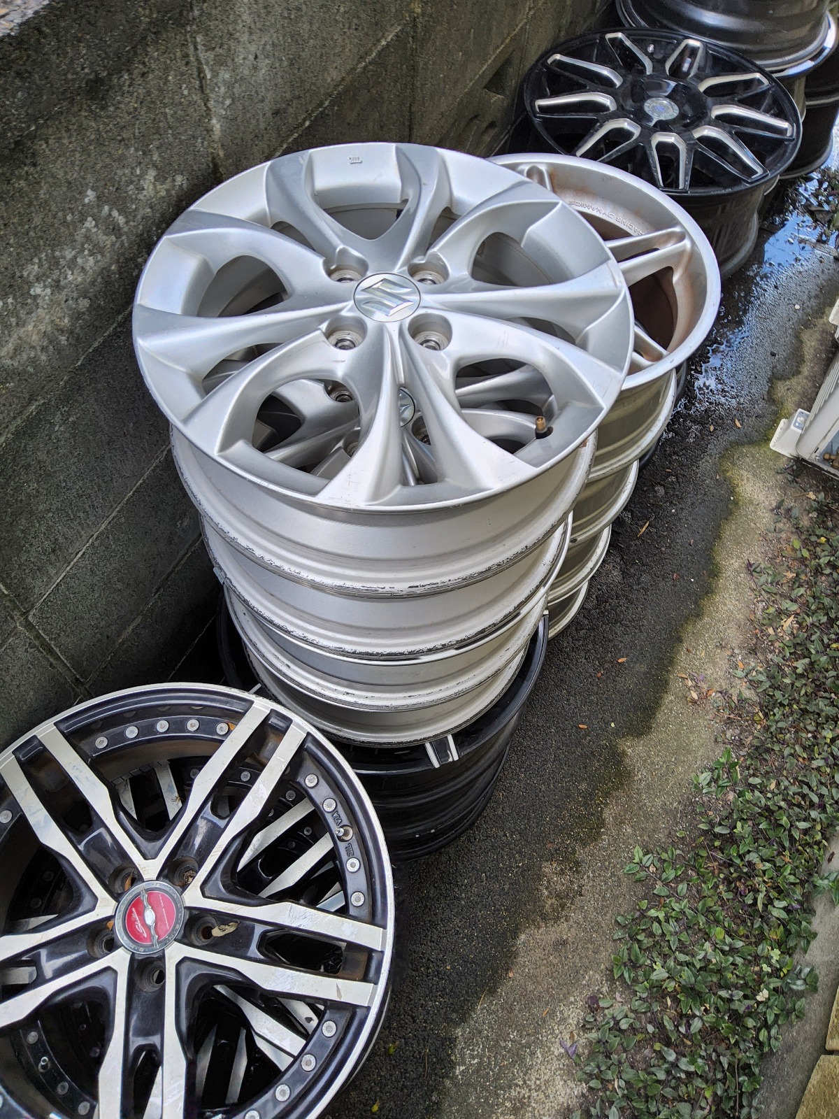 MIX ALL SIZE WHEELS GOOD