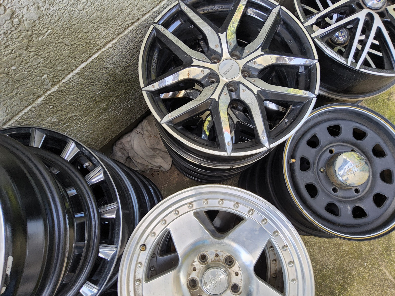 MIX ALL SIZE WHEELS GOOD