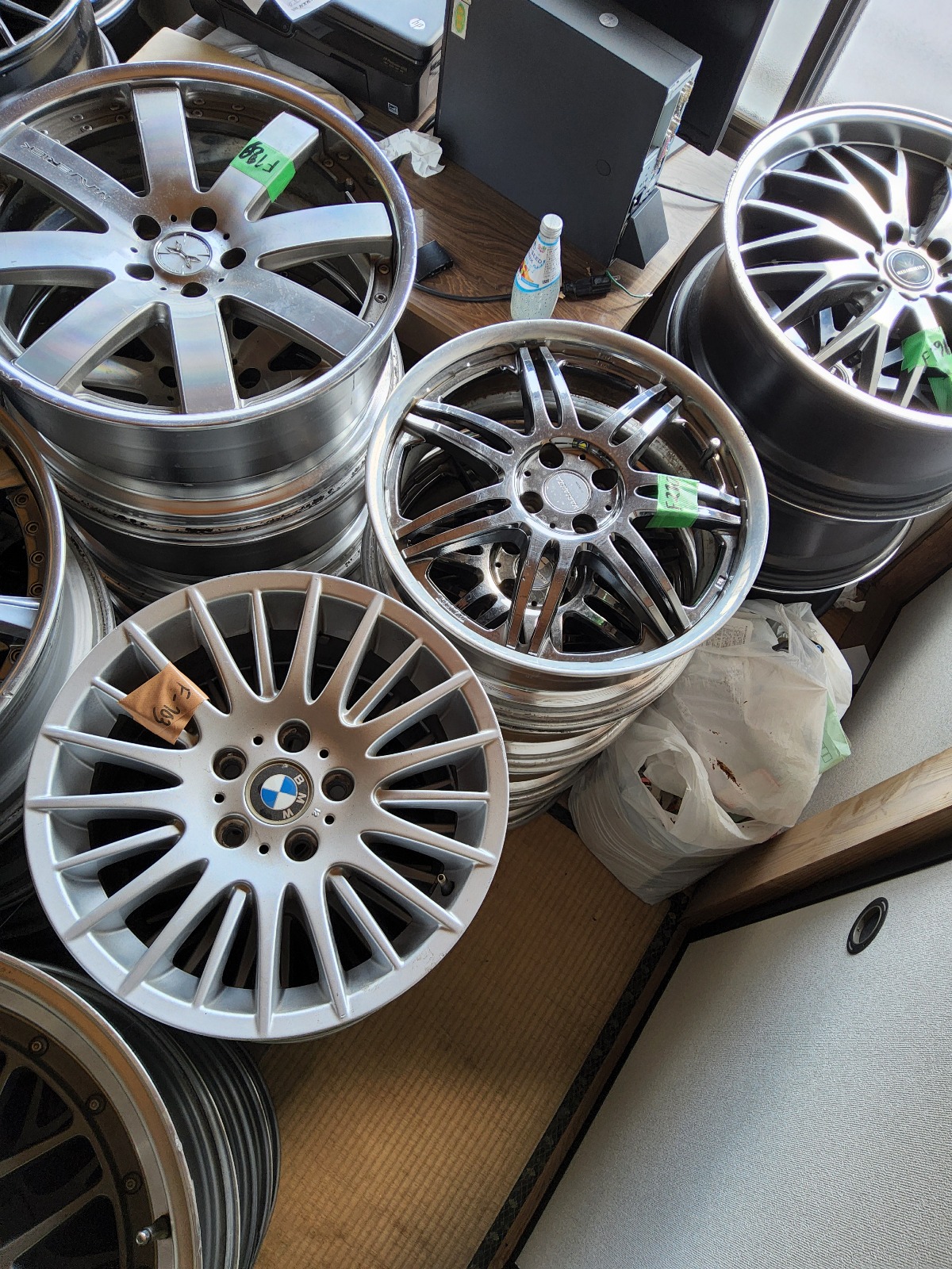 MIX ALL SIZE WHEELS GOOD