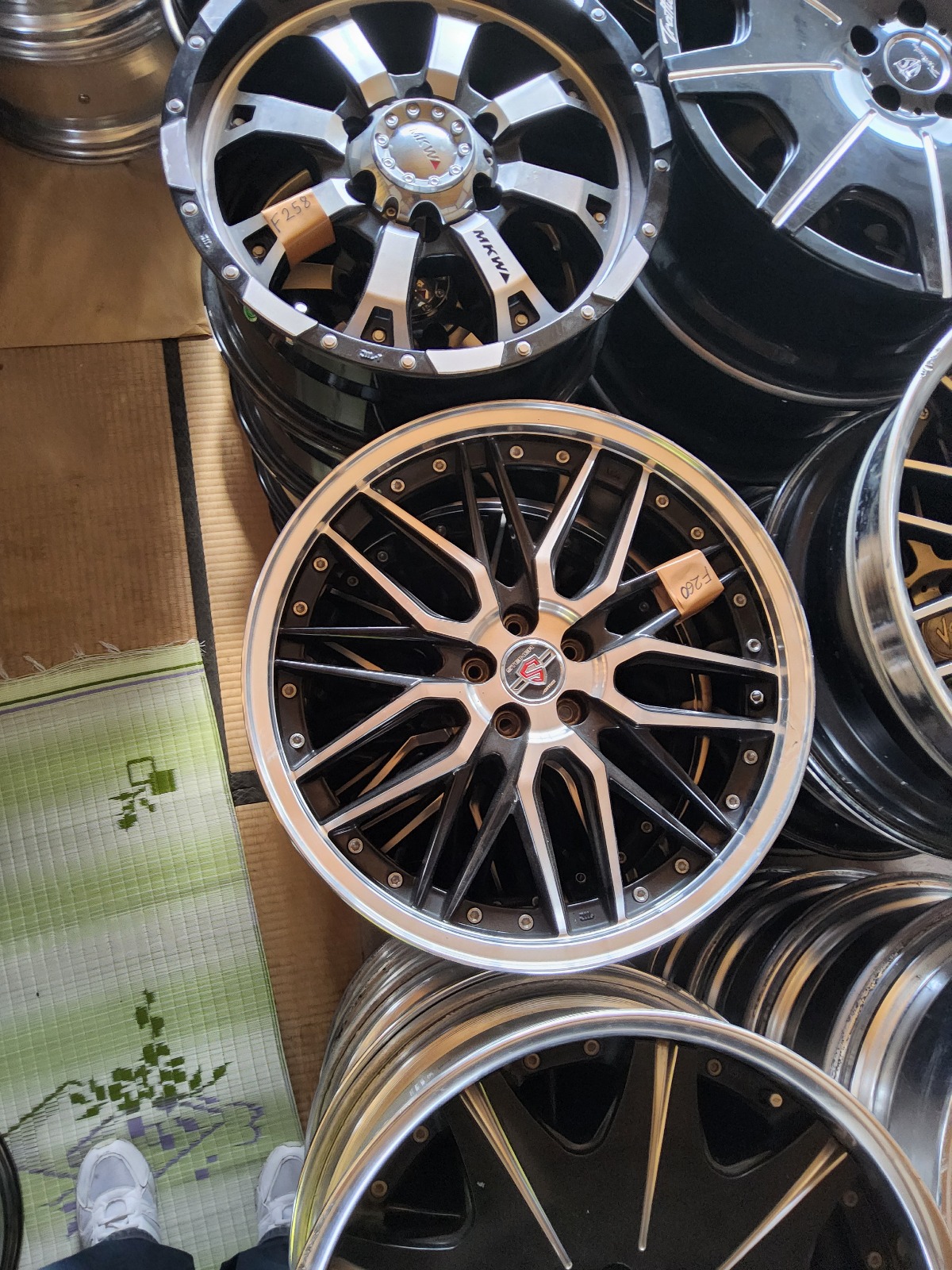 MIX ALL SIZE WHEELS GOOD