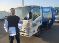 3-2014 ISUZU ELF TRUCK BARRAGE COLLECTOR