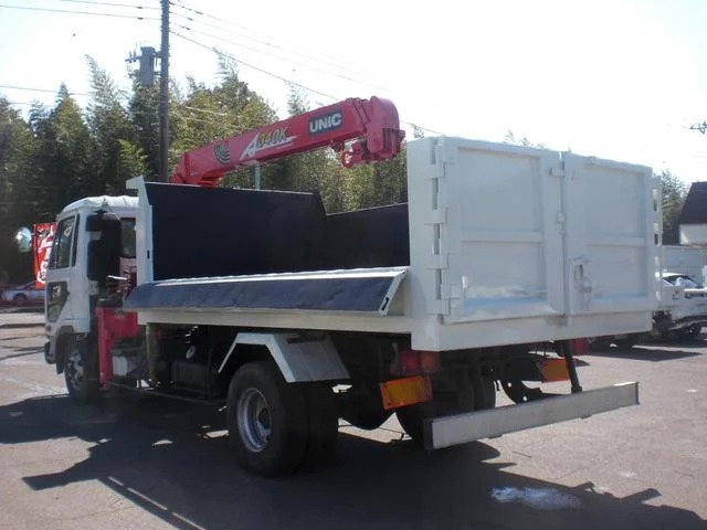 12-1999 NISSAN CONDOR DUMP UNIC CRANE TRUCK