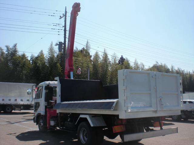 12-1999 NISSAN CONDOR DUMP UNIC CRANE TRUCK