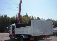 12-1999 NISSAN CONDOR DUMP UNIC CRANE TRUCK