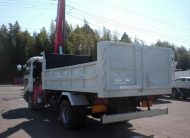 12-1999 NISSAN CONDOR DUMP UNIC CRANE TRUCK