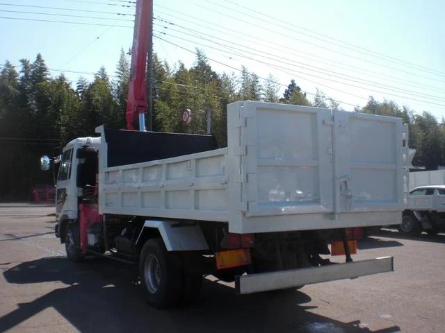12-1999 NISSAN CONDOR DUMP UNIC CRANE TRUCK