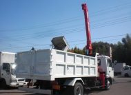 12-1999 NISSAN CONDOR DUMP UNIC CRANE TRUCK