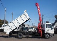 12-1999 NISSAN CONDOR DUMP UNIC CRANE TRUCK