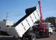 12-1999 NISSAN CONDOR DUMP UNIC CRANE TRUCK
