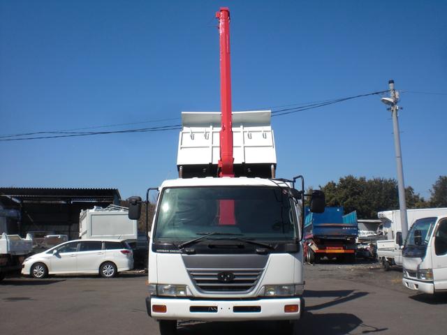 12-1999 NISSAN CONDOR DUMP UNIC CRANE TRUCK