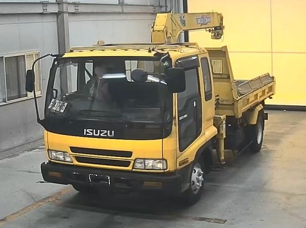 2001 ISUZU FORWARD CRANE DUMPER