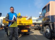 2001 ISUZU FORWARD CRANE DUMPER