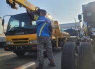 2001 ISUZU FORWARD CRANE DUMPER
