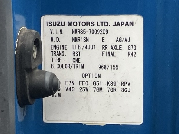 Jul-2009 ISUZU Eleven