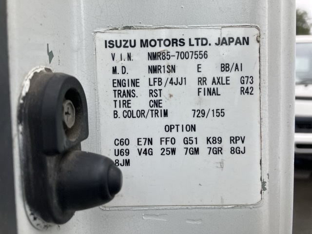 2009 ISUZU elf Garbage Truck